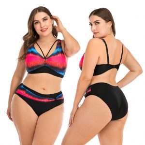 WOMAIL Women Plus Size Bandage Printing