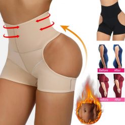 Muyogrt Women Hip Control Panties Hollow out Hole Sexy Ass Hip Shaper Buttocks Push up Shapewear High Waist Slimming Shapewear