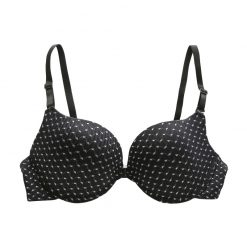 Sexy Bras For Women Striped Dot B/C Cup Push Up Bras Underwire Padded Smooth Underwear Bralette Front Closure Intimates