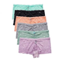 Women's Panties For Sex Thongs Sexy Lingerie Briefs Open Pants Erotic Transparency Underwear Tanga Bowknot Strappy #L5