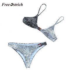 Free Ostrich Sexy Lingerie Women Underwear Set Padded Biquini Low Waist Panties Two Piece Bra And Panty Set Women Swimming Suit