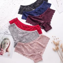sexy lingerie erotic  sexi Delicate Women Translucent Underwear Sheer Lace mujer Lace Sexy Underpant seamless panties #301204